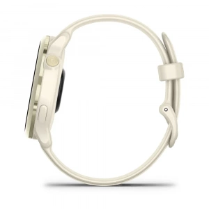 Умные часы Garmin Vivoactive 6 AMOLED Lunar Gold with Bone Band (лунное золото/слоновая кость) (010-02985-41)