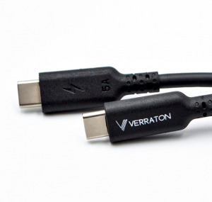 Кабель Verraton Type-C/Type-C (VR-CTC-151) 5А черный