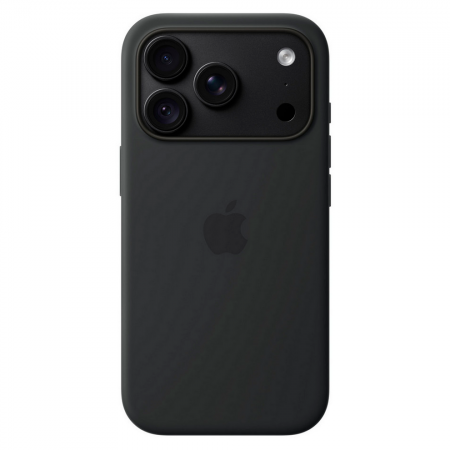 Накладка Silicone Case с MagSafe совместимый с iPhone 18 Pro/17 Pro Black (черный)  - фото 2