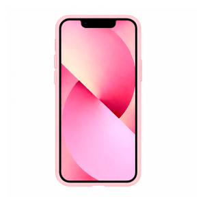 Силиконовая накладка совместимая с iPhone 13 Pro (SC) розовая Partner