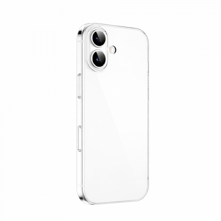 Силиконовая накладка Partner совместимая с iPhone 17 прозрачная