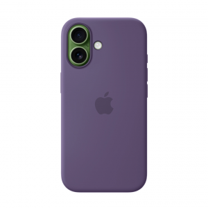 Накладка Silicone Case с MagSafe совместимая с iPhone 17 фиолетовый туман LB