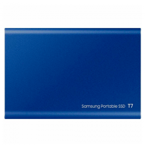 Внешний SSD Samsung 1TB  (MU-PC1T0H/WW) T7 Type-C /USB 3.2 Gen2/1050Mb/s синий