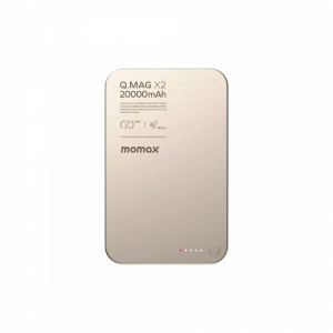 Внешний аккумулятор Momax Q. Mag X2 с MagSafe 20000 mAh 15w титан CCC