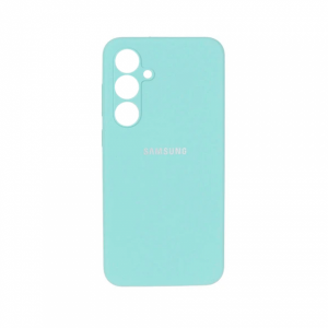 Накладка Silicone Case совместимая с Samsung S25/S24 (SC) тифани