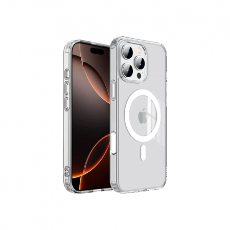 Противоударная накладка Cabal Premium Clear Case c MagSafe совместимая с Apple iPhone 16 Pro прозрачная - фото 2