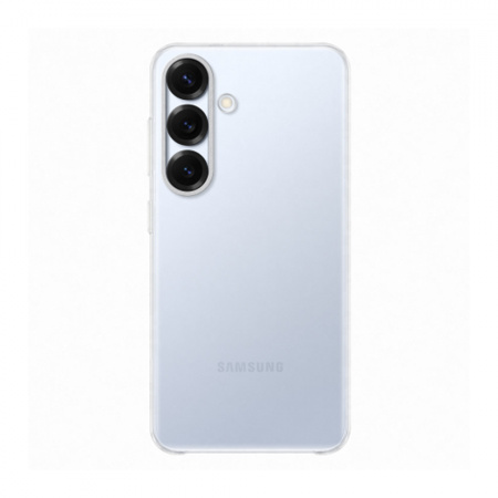 Пластиковая накладка Clear Case с MagSafe совместимая с Samsung S25/S24 прозрачная LB