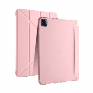 Чехол-книжка Wiwu Smart Folio совместимый с iPad Pro 11 (2024) розовая
