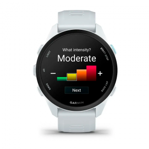 Умные часы Garmin Forerunner 70 43mm Amoled белый с белый силиконовым ремешком (010-04307-11) Тайвань