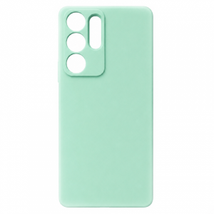 Накладка Silicone Case совместимая с Samsung S25 Ultra (SC) мятная