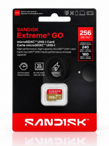 Карта памяти SanDisk Extreme GO Micro SD 256GB A2 V30 240/160MB/S 4K