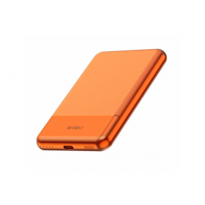 Внешний аккумулятор Wiwu Silver Seraph с MagSafe 5000mAh 20W оранжевый ССС