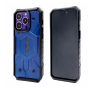 Противоударная пластиковая накладка UAG PATFINDER MageSafe совместимая с iPhone 14 Pro синяя