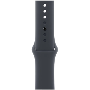 Умные часы Apple Watch SE 3 2025, 44 мм, корпус из алюминия цвета «тёмная ночь», спортивный ремешок цвета «тёмная ночь», размер S/M (MEHN4)