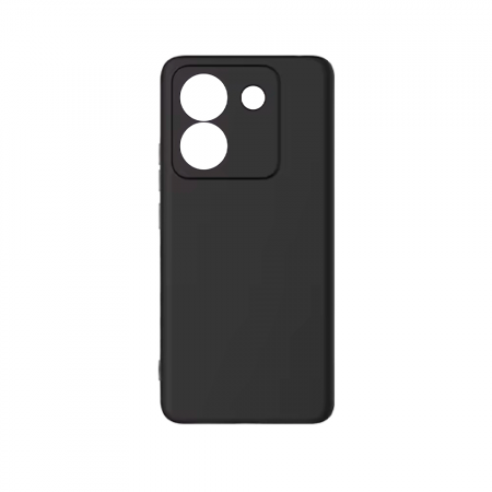 Силиконовая накладка совместимая с ПОКО М7 Pro черная