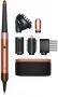 Стайлер Dyson AirWrap Complete Long HS08 id Straight+Wavy Amber Silk (янтарный шелк) (кейс) с диффузором
