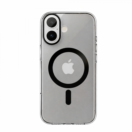 Пластиковая накладка Kzdoo Guardian совместимая с iPhone 16 затемненная