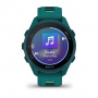 Умные часы  Garmin Forerunner 170 Music 43mm Amoled зеленый с зеленым силиконовым ремешком (010-03920-54) Тайвань