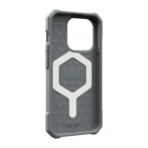 Противоударная накладка UAG Essential Armor с MagSafe совместимая с iPhone 15 Pro серая