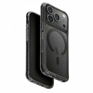 Пластиковая накладка Uniq Combat с Magsafe совместимая с iPhone 18 Pro/17 Pro черная