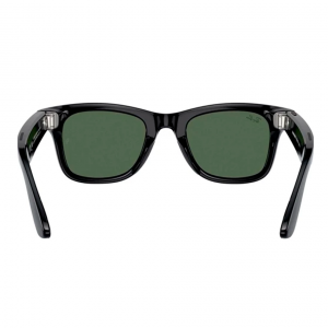 Ray Ban Meta Wayfarer (Gen2) RW4012 Shinny Blac/G15 Green (глянцевая черная рамка/зеленые линзы) L