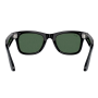 Ray Ban Meta Wayfarer (Gen2) RW4012 Shinny Blac/G15 Green (глянцевая черная рамка/зеленые линзы) L