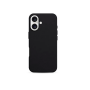 Накладка из эко-кожи Kzdoo Mag Noble Collection совместимая с iPhone 16 Plus черная