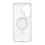 Пластиковая накладка Clear Case с MagSafe совместимая с Samsung S26 Ultra прозрачная LB