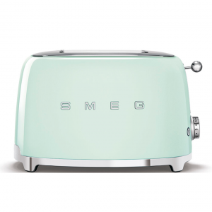 Тостер SMEG TSF01PGEU, 2 ломтика, цвет пастельный зеленый