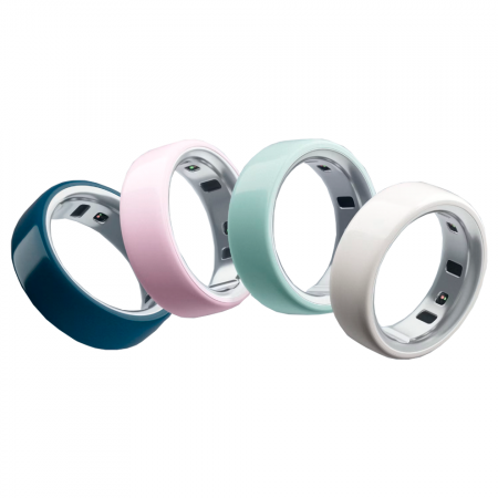 Умное кольцо Oura Ring 4 Ceramic (Керамика) - Cloud (облако) US8 - фото 2