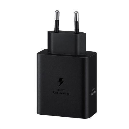 Сетевой блок Samsung 50 W Duo с кабелем 1,8 м черный парал/импорт SZ - фото 2