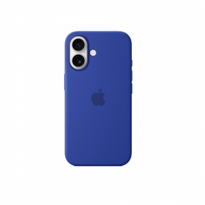 Накладка Silicone Case с MagSafe совместимая с iPhone 16 ультрамарин LB
