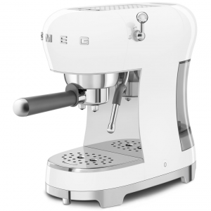 Рожковая кофемашина SMEG ECF02WHEU, 15 бар, цвет белый
