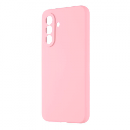 Накладка Silicone Case совместимая с Samsung А57 (SC) розовая - фото 3