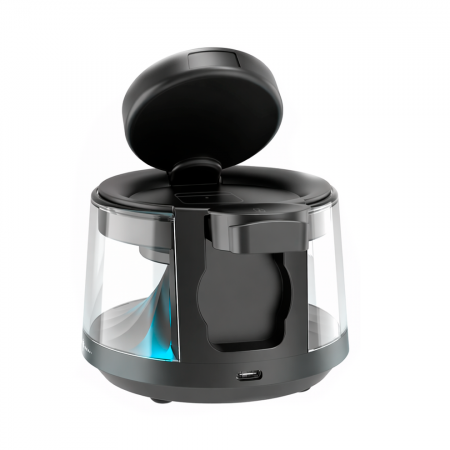 Беспроводное зарядное устройство Wiwu Flow Wi-W039 5 в 1 Wireless Charge 15W Black (черное) (Китай) - фото 4