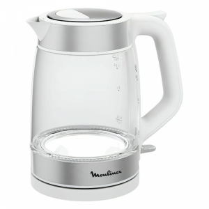 Чайник электрический Moulinex Glass Kettle BY6R5130 белый EAC