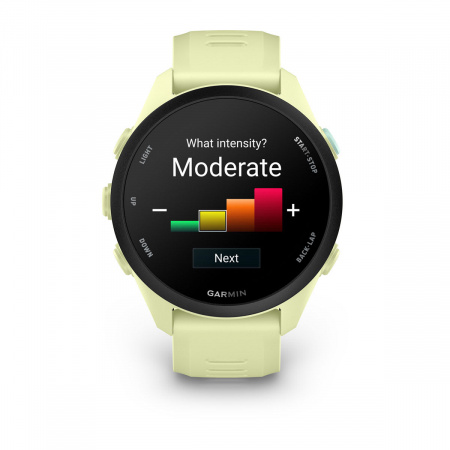 Умные часы  Garmin Forerunner 70 43mm Amoled Citron (желтый) с желтым силиконовым ремешком (010-04307-12) Тайвань - фото 3