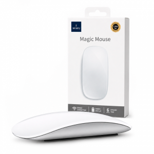 Беспроводная Bluetooth мышь WIWU Magic Mouse (MW103) соединение Type-C White (белая)