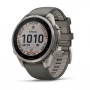 Умные Часы Garmin Fenix 9 Pro 47 mm inReach AMOLED Sapphire Titanium with pebble gray/silver gray (серый/серебро) (010-04338-01)