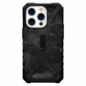 Противоударная пластиковая накладка UAG PATFINDER совместимая с iPhone 14 Pro черный комуфляж