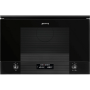 Встраиваемая микроволновая печь SMEG MP122B3, 23 л, цвет черный
