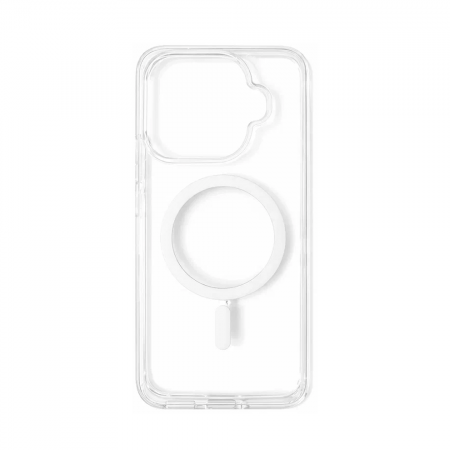 Противоударная накладка Cabal Protect Clear Case c MagSafe совместимая с Ксиаоми Ми 15T Pro прозрачная