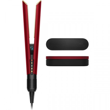 Выпрямитель волос Dyson HT01 Red Velvet/Gold (красный бархат/золото) (кейс) - фото 3