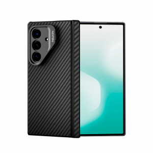 Кевлоровая накладка NILLKIN CarboProp Case+Стилус совместимая с Samsung Z Fold7 черная