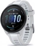 Умные часы Garmin Forerunner 165 AMOLED черные с белым ремешком (010-02863-AD) (Тайвань)