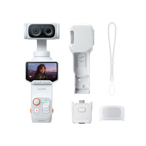 Экшен-камера Insta360 Luna Ultra Standard Bundle Dual-Lens 8k белый