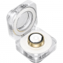 Умное кольцо Samsung Galaxy Ring Titanium Gold "золотой титан" (размер  9)