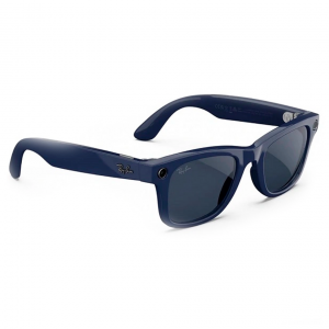 Ray Ban Meta Wayfarer (Gen2) RW4012 Shinny Cosmic Blue/Transitions saphire (глянцевая космически-синяя рамка/синий фотохром) L дефект пластика