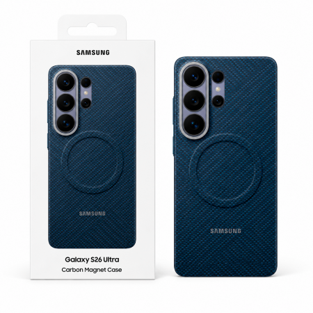 Чехол-накладка Samsung Carbon Magnet Case Galaxy S26 Ultra (EF-KS948) темно-синий