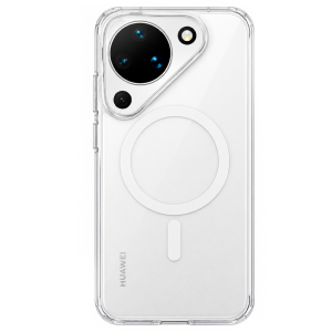 Противоударная накладка Cabal Premium Clear Case c MagSafe для Huawei Pura 90 прозрачная